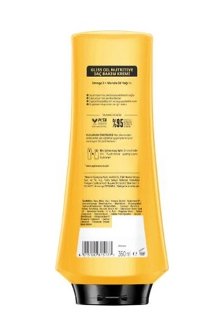 Gliss Oil Nutritive Şampuan 2 x 400 ML + Saç Kremi 2 x 360 ML