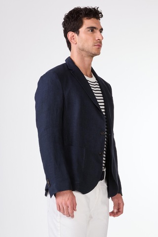 Dufy Lacivert Erkek Ceket - Slim Fit Lacivert