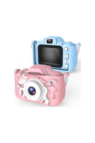 Suofeng Çocuklar İçin Unicorn Şeklinde Mini Dijital Kamera - 32gb Hafıza Kartlı, 1080p Video Çekim, Oyun Ve Mp3 Özellikli