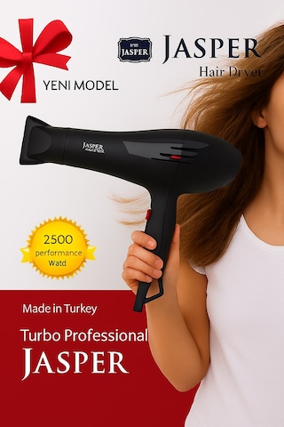 Jasper Tr-701 Turbo 2500 W Profesyonel Saç Kurutma Makinası