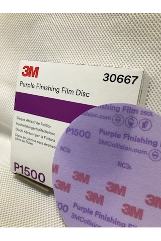 3M 30667 Hookit 1500 Deliksiz Dsik Zımpara 150Mm 1 Ad.