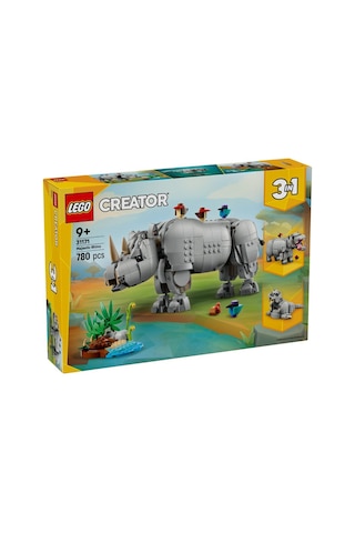 Lego 31171 Creator Vahşi Hayvanlar: Muhteşem Gergedan İle Kuşlar