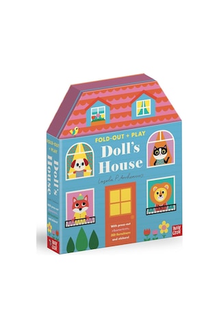 Nosy Crow - Fold-out + Play: Doll's House