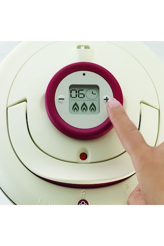 Tefal Clipso Plus Precision Düdüklü Tencere 6 L Gri - Kırmızı