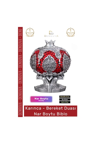 Biblo Dekoratif Sarı Polyester Orta Boy Hediyelik Modern Ev Ofis Aksesuarı Şık Bereket Nar Boytu Bi 10108745