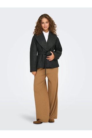 Only Onlaugusta Short Coat Otw Noos Kadın Kaban 15314352 Füme