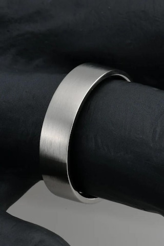 6Mm Düz Model Mat Çelik Alyans Yüzük Cl29 553618656