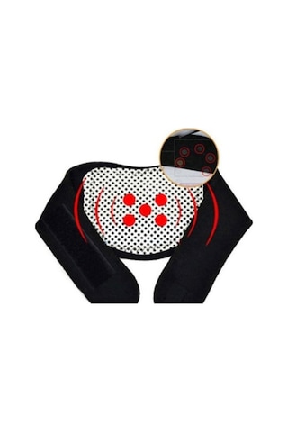 Turmalin Boyunluk Manyetik Isıtmalı Boyun Isı Bandı