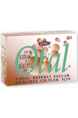 Otacı Otal Çam Katranlı Kükürtlü Katı Sabun 80 G