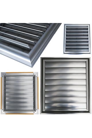 Alüminyum Menfez Parlak Yüzeysel Yapıştırma Kolsuz Hareket (33604704)