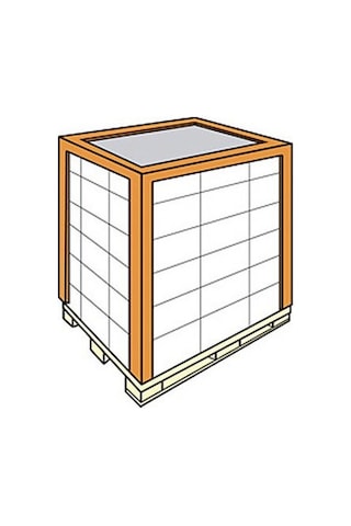 Empa 40x40x4 2metre Karton Köşebent - Palet Köşebent 2Metre 100Adet