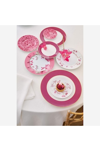 Beyaz Porselen Yemek Tabağı 26,5 Cm