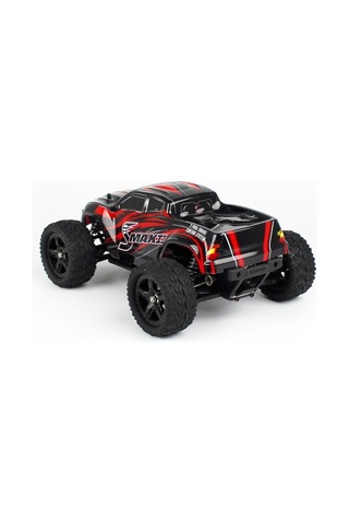 Remo 1635 1/16 Ölçek, 4wd Off Road Monster Truck Smax Kırmızı Kaportalı, Fırçasız Motorlu, 7.4v 1500mah Li-po Pilli, Rc Model