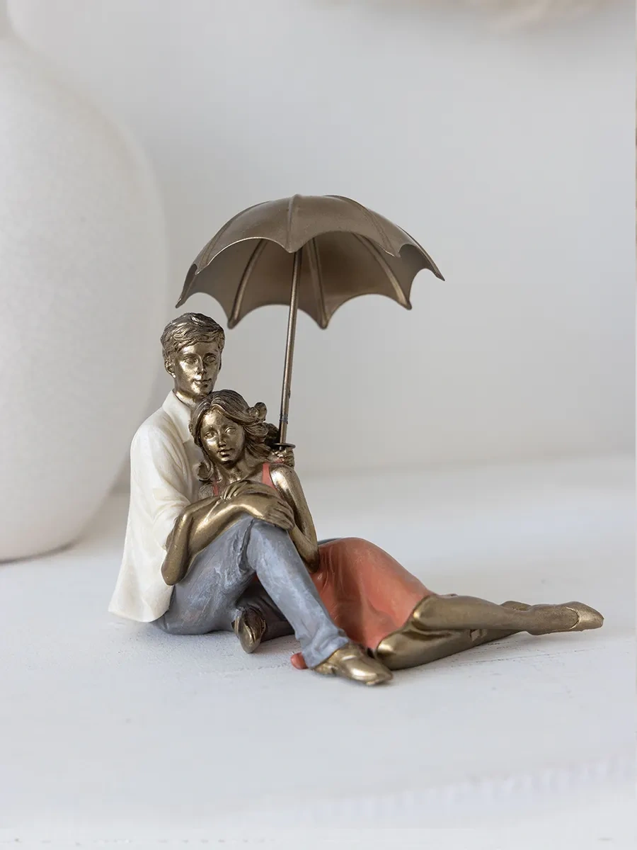 Lefard İç Mekan Dekorasyonu İçin "aşıklar" Figürü 12 Cm 178249534