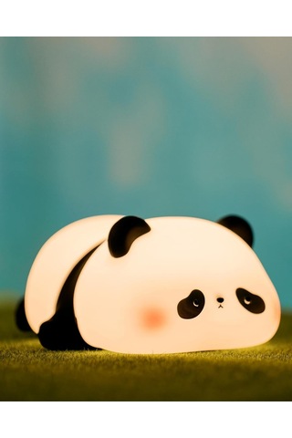 Sevimli Panda Gece Lambası Hediye Kutulu Çocuklar İçin, Led Yumuşacık Silikon Hayvan Lambası, 3 Seviyeli Kısılabilir Çocuk Odası Işığı, Bebek Masası Dekoru, Paskalya Hediyeleri, Erkek Ve Kız Diğer