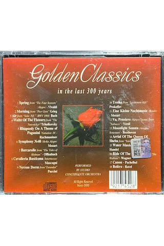 Plak Değildir Cd Dir Cd Golden Classics In The Last 300 Years C