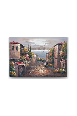 Eski İstanbul Sokakları Tablo - 75x50cm