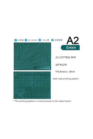 Kesim Matı Kesim Altlığı 45X60 Cm A2 Çift Taraflı