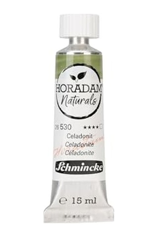 Horadam Aquarell Naturals Vegan Suluboya 15 Ml Tüp 530 Celadonite Genel