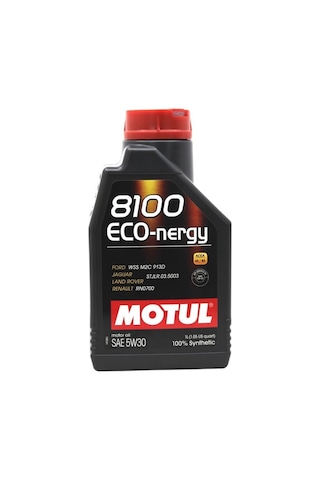Motul 8100 Eco-Nergy 5W-30 Tam Sentetik Motor Yağı 1 L