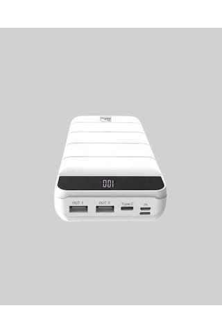 4 Cihazı Aynı Anda Şarj Edebilen Güçlü Powerbank 50000 Mah Çr