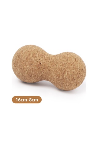 Springsun 8cm Doğal Yumuşak Ağaç Joga Masaj Topu - Kas Gevşetici, Esneklik Artırıcı, Taşınabilir Fıtness Fasılyalı Top Çok Renkli