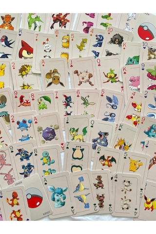 Pokemon İskambil Poker Kartı-1114