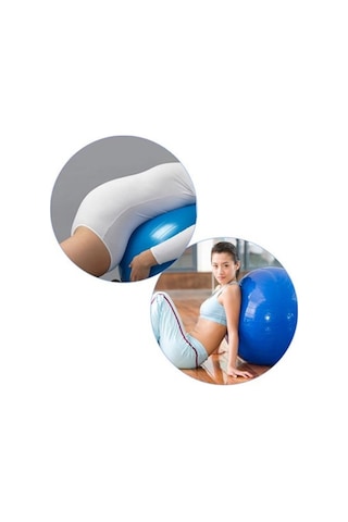 Pilates Topu - Pompa 65 Cm