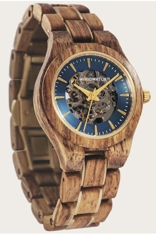 Woodwatch Ww-au-2kbg Roamer Ahşap Erkek Kol Saati 33 Mm
