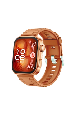 Huawei Fit 4 Nova Silikon Kordon - Turuncu