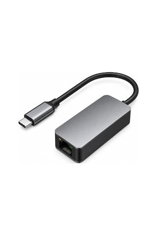 Type - C To Ethernet Çevirici 1 1000 1 Gigabit Tip C Ethernet Ağ Lan Ve Type C Çıkışlı Dizüstü Bilgisiyar Uyuml