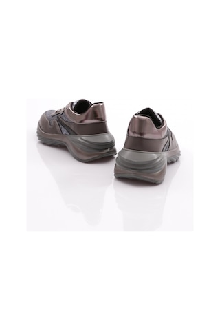 Dgn 740 Kadin Bağcikli Sneaker Ayakkabi 740-2239-R7512 Gri