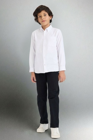 Defacto Erkek Çocuk Düz Paça Basic Düz Gabardin Pantolon X4224a626spbk81 Siyah-bk81
