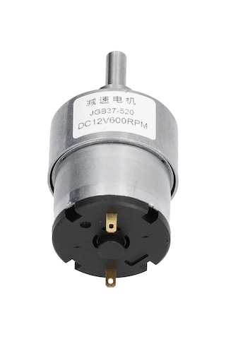 12v 35mm 319 Rpm Redüktörlü Dc Motor Jgb37-520