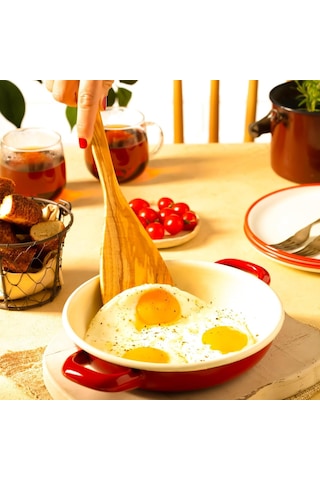 Demy Craft El Yapımı Zeytin Ağacı Mutfak Seti 3 Parça Doğal Ahşap Kaşık Ve Spatula Seti / 30 Cm Genel