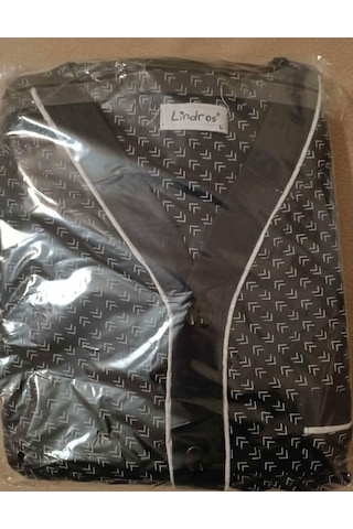 Lindros Erkek Gömlek Yaka İnterlok Uzun Kol Pijama Takımı 00148 - 1 Adet 001