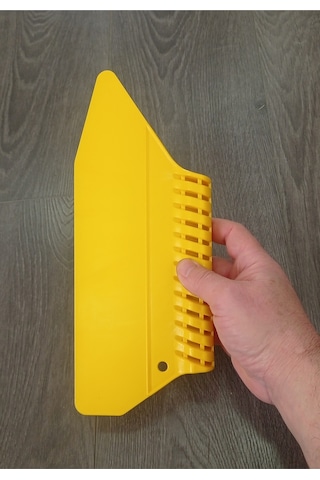 Duvar Kağıdı Montaj Spatulası Sarı