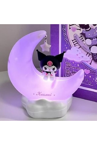 Ayrex Kawaii Gece Lambası Sevimli Anime Karakter Led Işık Lambası Güzel Oda Dekor Eşyaları Şarj Edilebilir Masa Diğer
