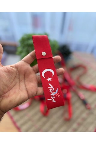 Türkiye Tasarımlı, Kırmızı Renk Yüksek Kalite Tampon & Çeki İpi