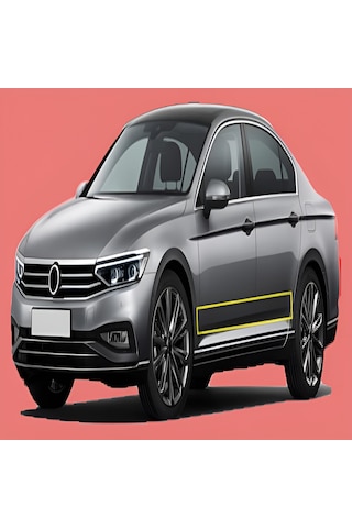 Servetoto Vw Passat B8.5 Krom Kapı Eşiği 4 Parça P.Çelik 2019 Ve Üzeri