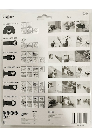 Bosch Starlock Ahşap & Metal Testere Seti 9'lu – 2608669146