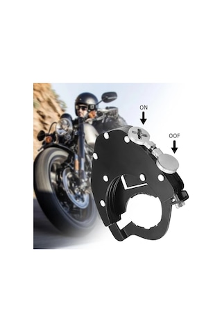 Motion003 Universal Motosiklet Cruise Kontrol Throttle Lock Alüminyum Alaşım Kelepçe 1 Bilgisayar Ayarlanabilir Throttle Lock Motosiklet Aksesuarı