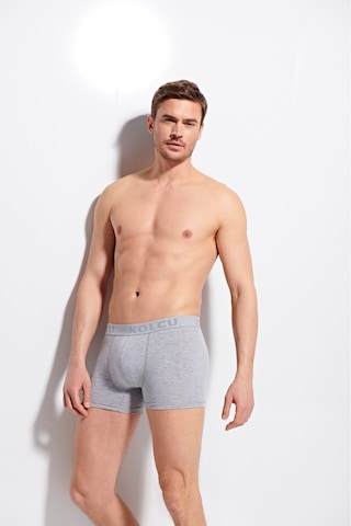 Kolcu Erkek Likralı Boxer K1340-gri Gri
