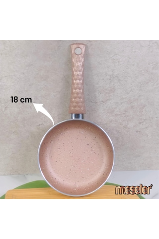 Meşeler Granit Tava 18 CM Rose