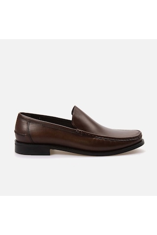 Kemal Tanca Bağcıksız Erkek Loafer 6219 Kahverengi