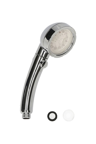 Pazly Led Duş Başlığı On/off Duraklatma Anahtarlı 3 Renk Flaş Işık Otomatik Değişen Su Tasarruflu Yüksek Basınçlı G1/2 Diğer