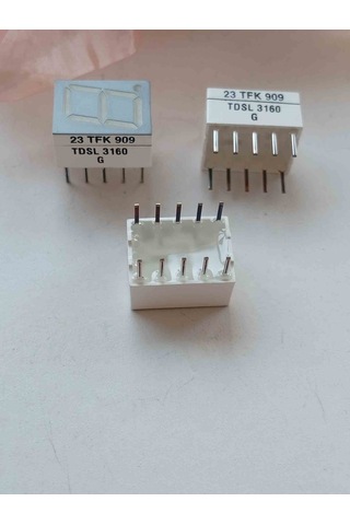 Tdsl3160-g Kırmızı 10mm Tfk Display 2 Adet