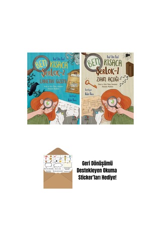 Ben Kısaca Şerlok 2 Lanetin Gizemi + Ben Kısaca Şerlok 1 Zihin Açlığı