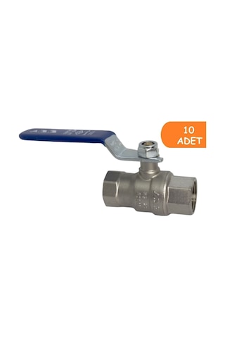 10 Adet Eca 3/4 İçme Suyu Küresel Valfi İç Vida X İç Vida Pn10 602122169