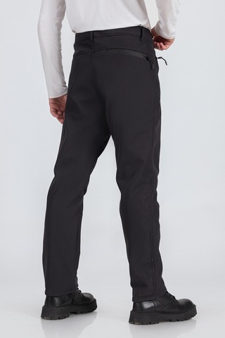 Erkek Suya Ve Rüzgara Dayanıklı Softshell Outdoor Pantolon Füme